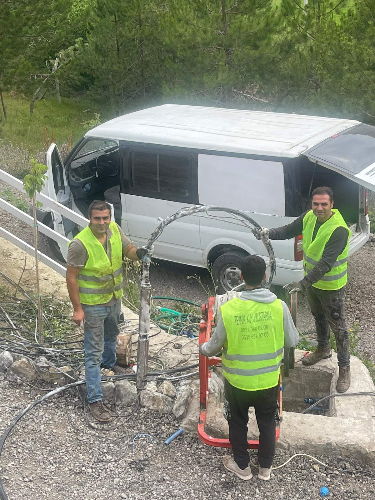 Kuyu bakım ve onarım çalışması